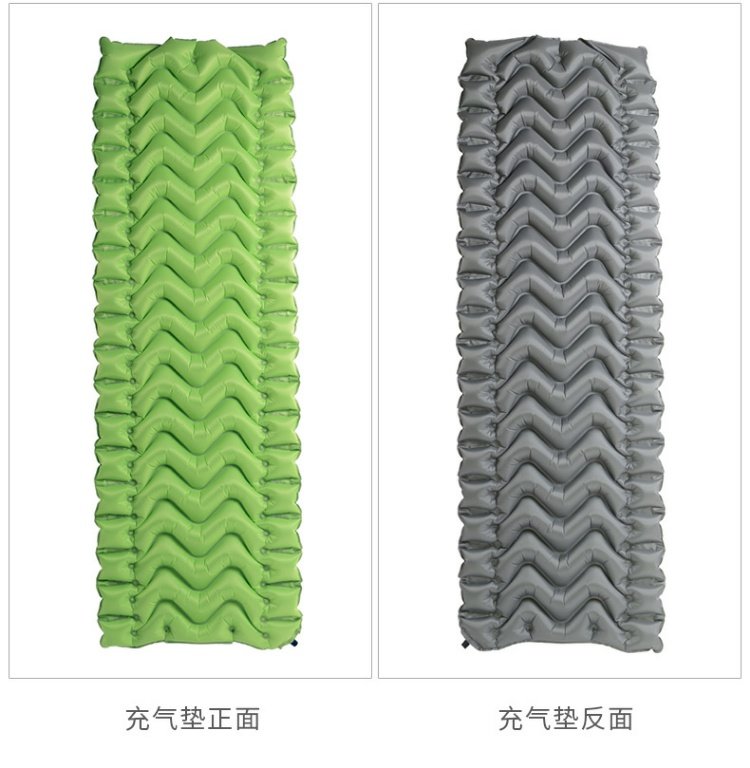 Weidui ngoài trời đệm đệm lều ngủ chống ẩm pad bơm hơi ăn trưa nghỉ trưa pad dày du lịch cắm trại ngủ pad - Thảm chống ẩm / Mat / Gối thảm xốp cho bé concung