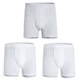 Đồ lót 3 nòng bằng vải cotton thoải mái cho nam quần boxer cỡ lớn Quần cotton chính hãng cao eo thoáng khí đồ lót bốn góc quần lót đùi nữ