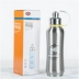 Chính hãng sư tử đôi dung tích lớn thể thao và giải trí nồi sinh viên 304 chân không inox cách nhiệt 1000ml - Tách bình đựng nước thủy tinh Tách