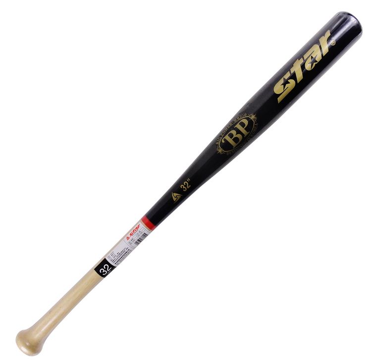Điểm đặc biệt Thế giới bóng chày 32 inch dùi cui bóng chày gỗ cao su WR250 màu tự nhiên đen - Bóng chày nón bóng chày lưới	