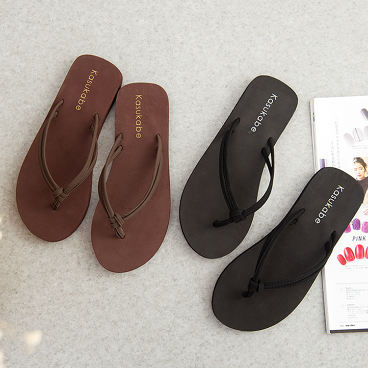 Wedge Heel Double-Strap Mid-Heel Flip-Flops for Women, Flat Flip-Flops, Beach Flip-Flops, Non-Slip Sandals Wedge Heel Double-Strap Mid-Heel Flip-Flops for Women, Flat Flip-Flops, Beach Flip-Flops, Non-Slip Sandals