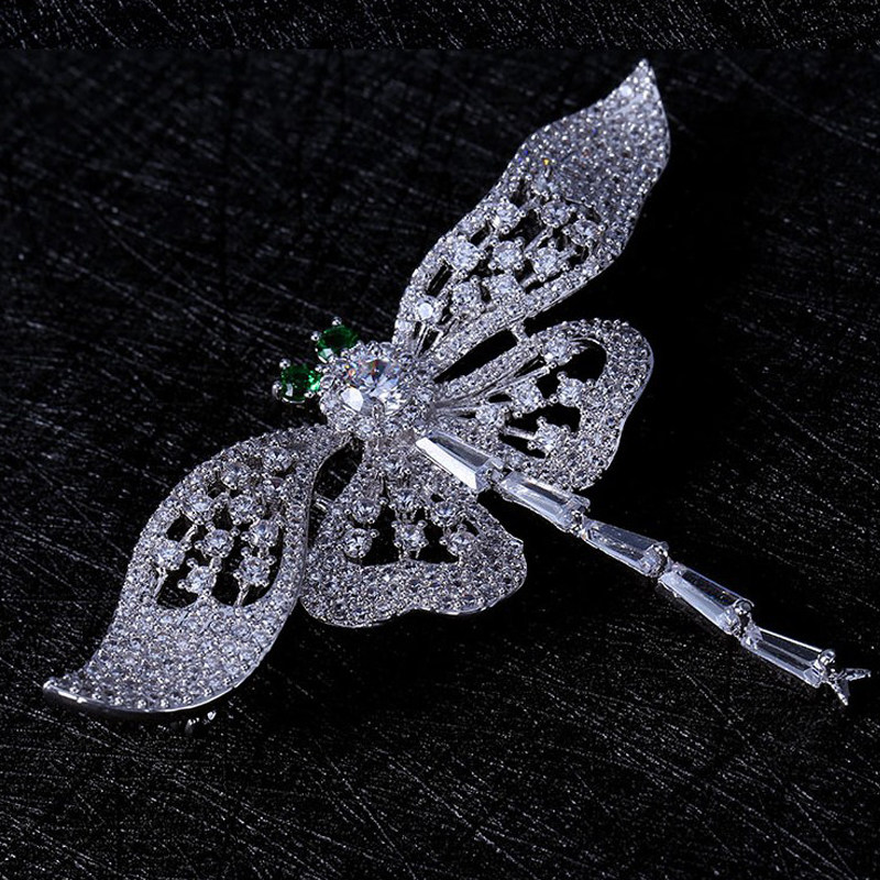 Broche femme en Zircon diamant - Ref 1171075 Image 18