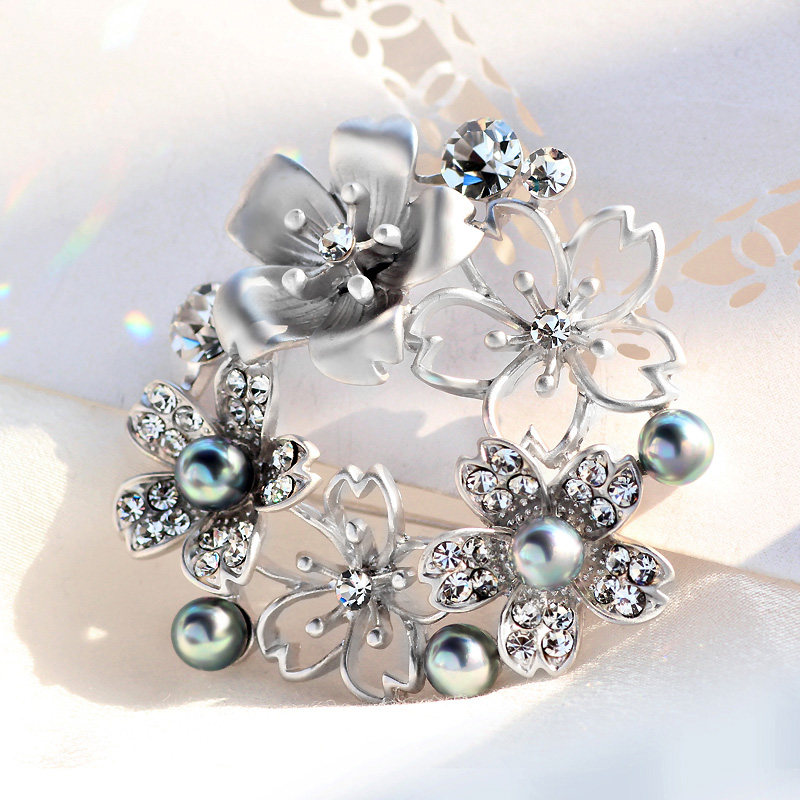 Broche femme en Nacre - Ref 1170504 Image 10