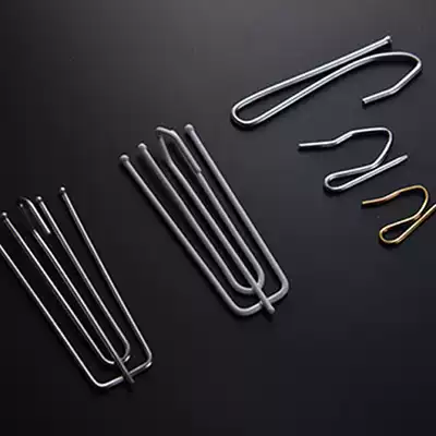 Curtain adhesive hook curtain pure stainless steel four claw adhesive hook cloth fork hook large s hook plating hook curtain hanging ring single hook