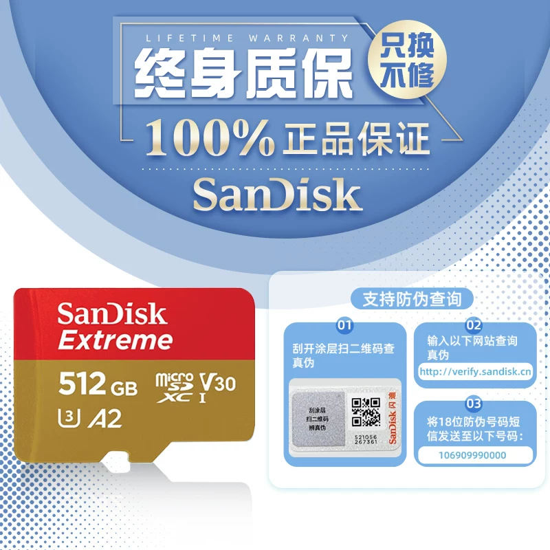 Sandisk, Tom Ford, DJI, storage, camera, memory card, 512G