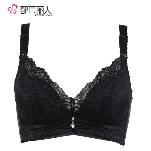 都市丽人 Бюстгальтер без косточек, сексуальный бюстгальтер пуш-ап, модный кружевной бюстгалтер