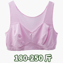 Elderly 200 catty lingerie older bra womens thin section pure cotton gats up extra large size bra mom big code