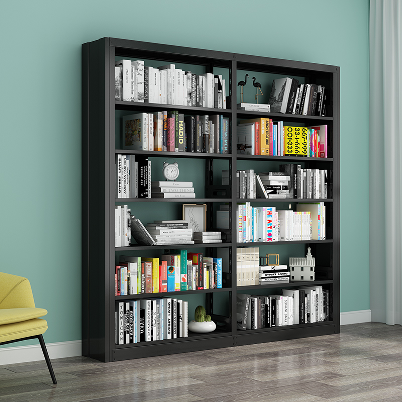 Steel Bookshelves Reading Room Books Room Sheet Iron Home Floor Customised Information Archives Shelf School Library Bookshelves