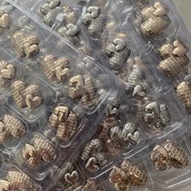 Minu A L name Yuanyuan Wind Button button Loving Buttons Metal Letter Button Jacket to Decorate Large Clothing Womens Clothing Buttons