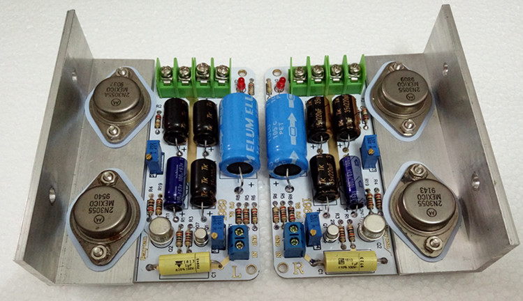 Power amplifier board Audiophile grade power amplifier board Classic 1969 pure small class A fever power amplifier board Finished board Bulk kit