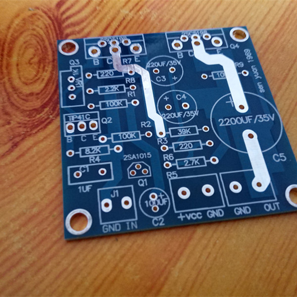 2 0 power amplifier board finished plate 12V volt single power supply 1969 small class A fever power amplifier board PCB empty board