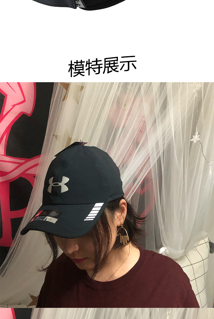 Dưới áo giáp Một Dema mũ đàn ông và phụ nữ ua mũ bóng chày thể thao dù để che nắng thở người lớn mùa hè mũ phớt nam nhập khẩu