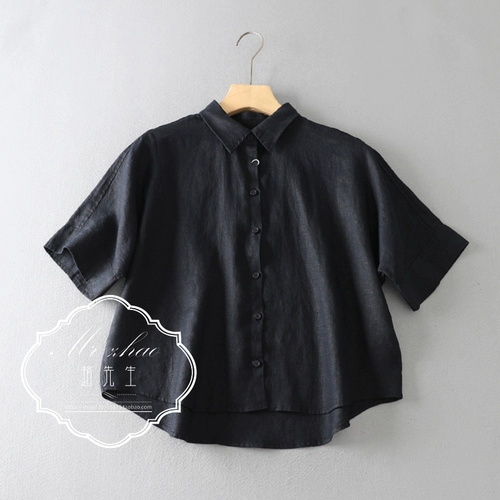 Освежающий комплект, рубашка, шорты, штаны, высокая талия, свободный прямой крой