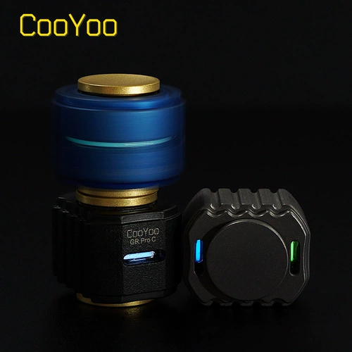 CooYoo Маленький волчок для пальца, металлический крутящийся браслет, игрушка для взрослых