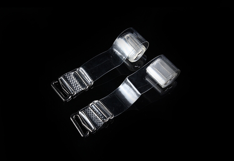 1.5CM vô hình trong suốt dây đeo vai mờ dây đeo vai đẹp trở lại dây đeo vai dây thép khóa điều chỉnh cao đàn hồi phụ kiện đồ lót nữ
