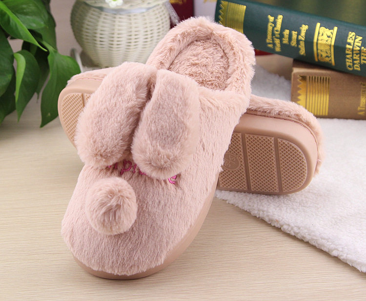 Pantoufles enfants en suède pour hiver - semelle caoutchouc - Ref 987255 Image 30