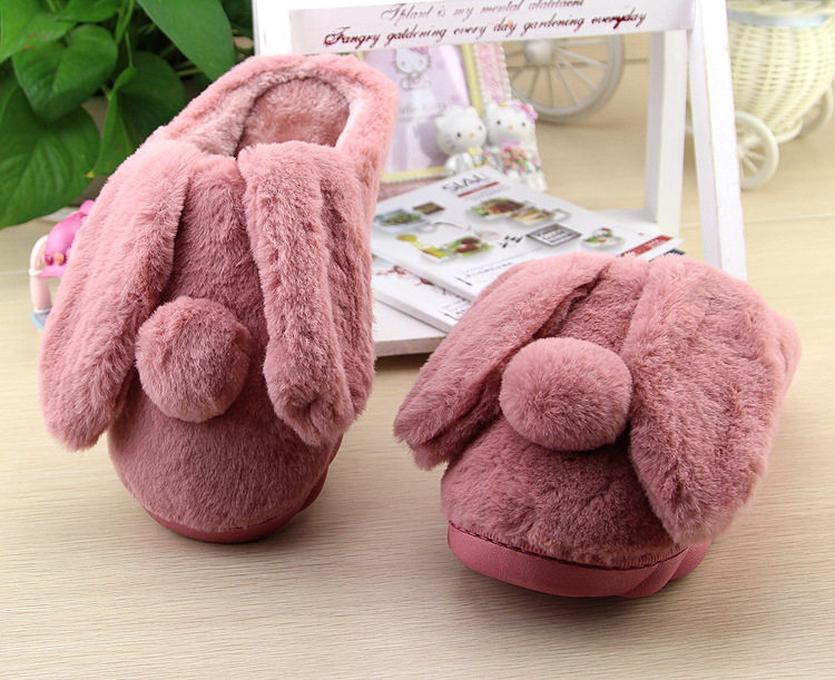 Pantoufles enfants en suède pour hiver - semelle caoutchouc - Ref 987255 Image 14