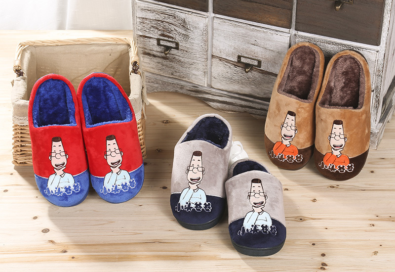 Chaussons enfants en suède pour hiver - semelle caoutchouc - Ref 1032342 Image 8