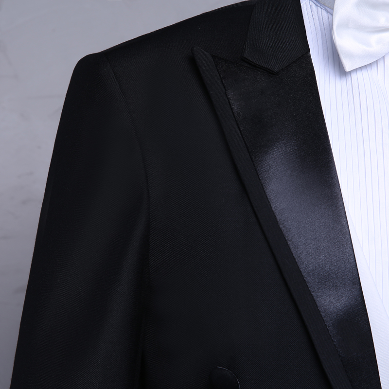 Mới cao cấp của nam giới tuxedo trang phục sân khấu lệnh quần áo điệp khúc phù hợp với tiệc cưới phù hợp với dresses