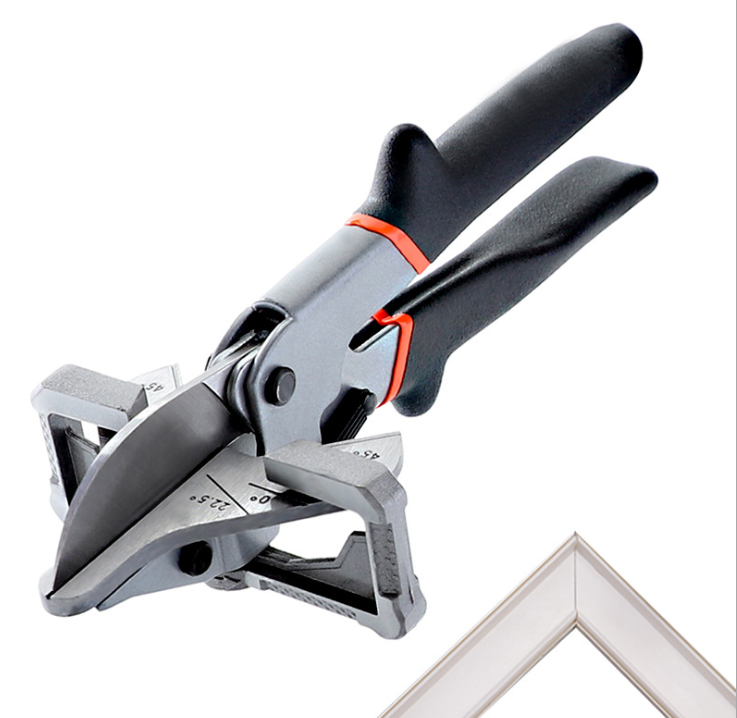 Multifunctional electrical wire groove scissors 0-135 degrees 9 inch angle shear wire groove PVC buckle strip pliers woodworking edge banding