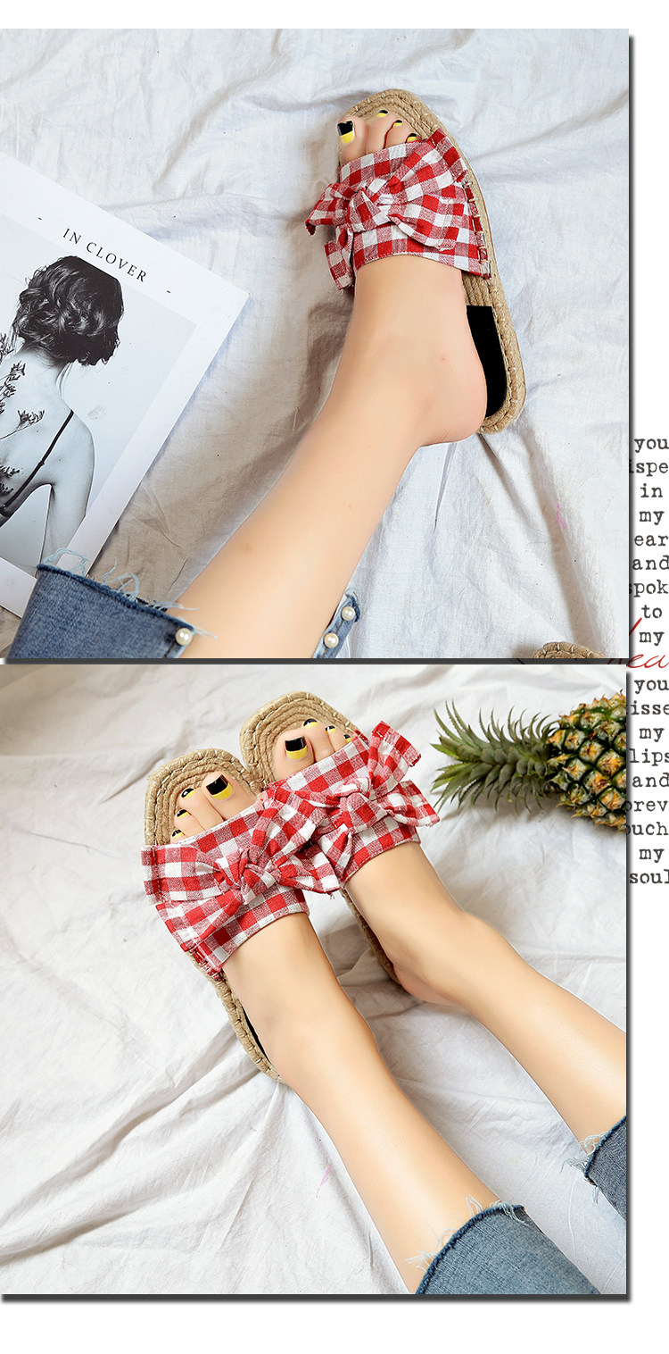 Sandales femme      en tissu - Ref 2672031 Image 13