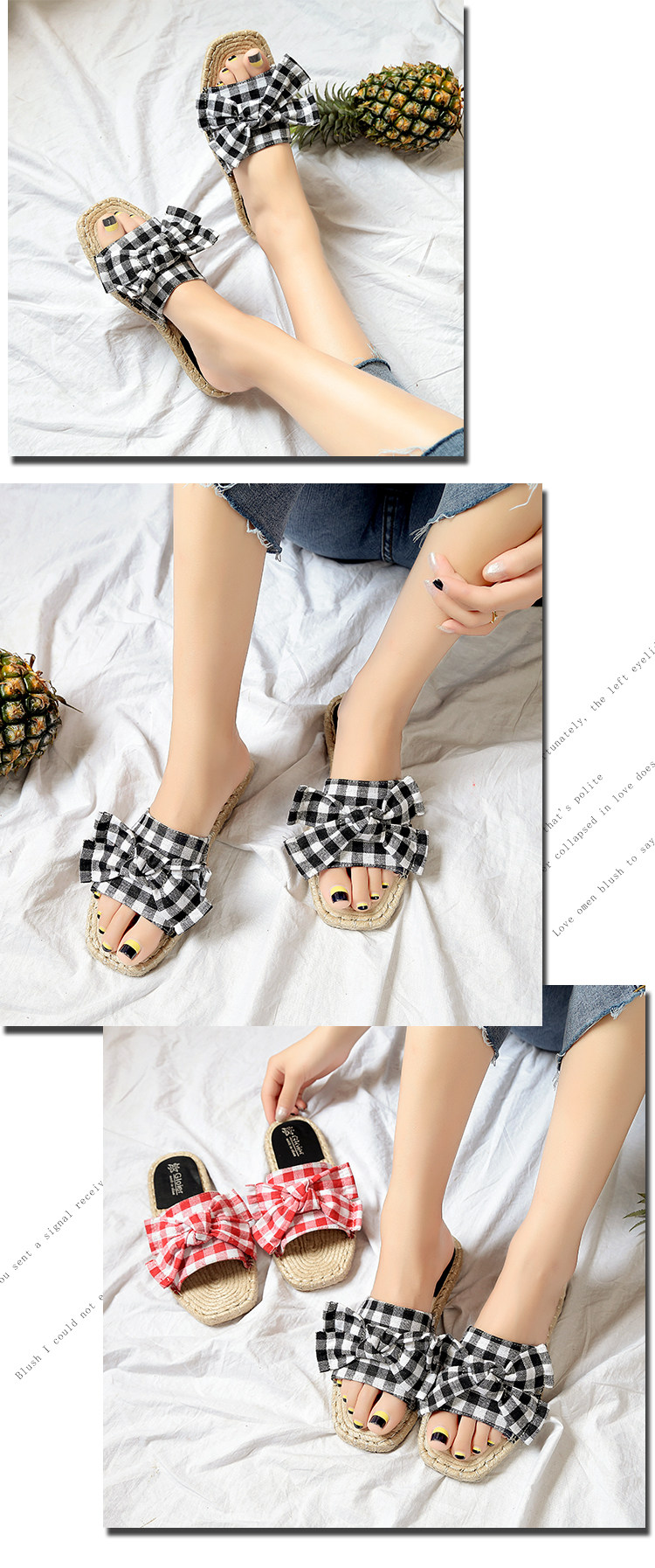 Sandales femme      en tissu - Ref 2672031 Image 11