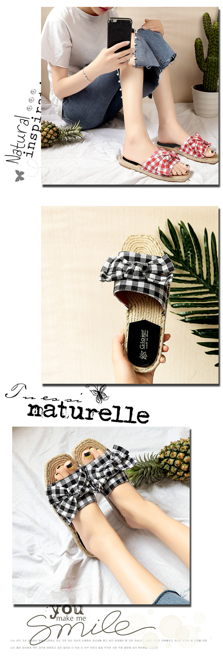 Sandales femme      en tissu - Ref 2672031 Image 10