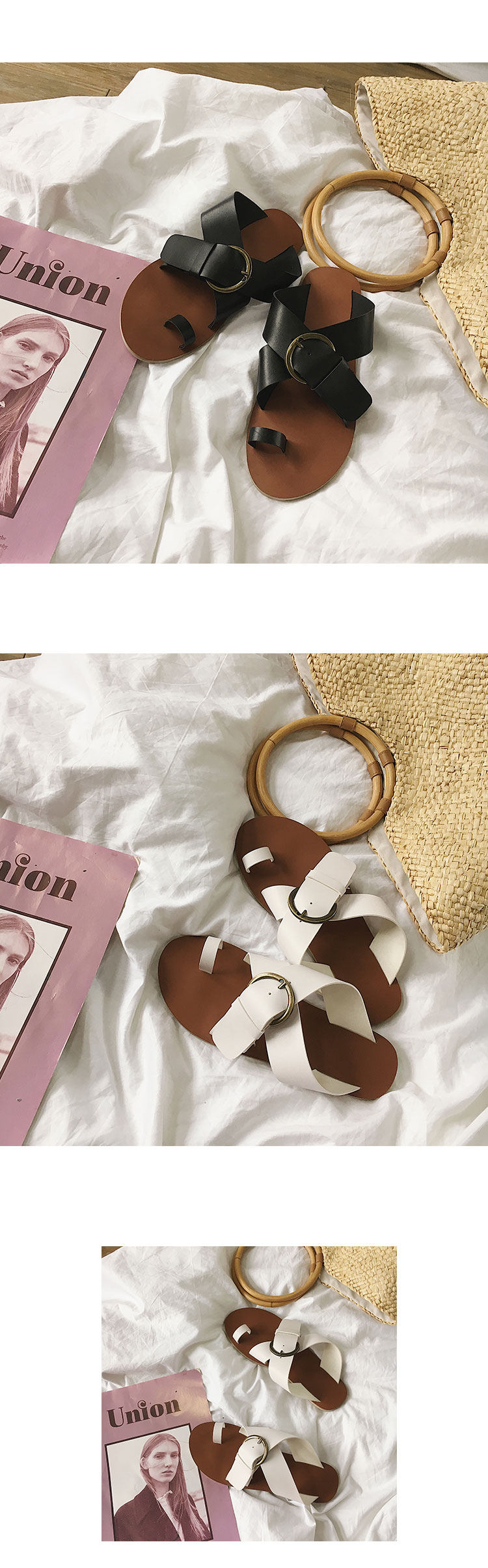 Sandales femme      en PU - Ref 2672018 Image 10