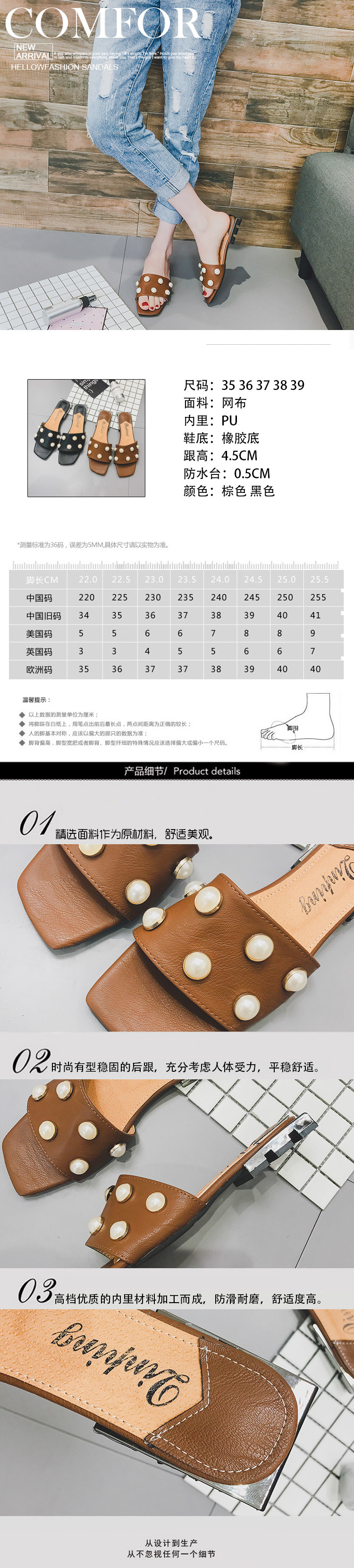 Sandales femme      en PU - Ref 2672080 Image 6