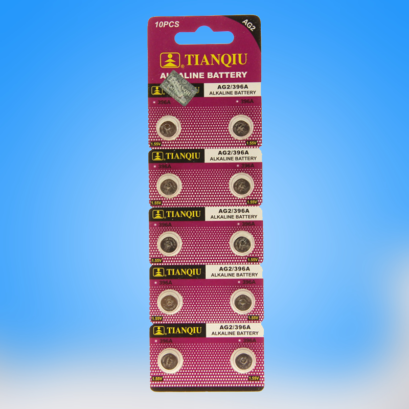(AG2 button batteries 10 grain) 396A LR726 L726 SR726SW 196397 SR726SW LR59 Electronics