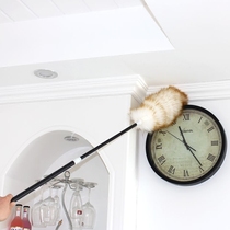 Dust duster wool duster telescopic rod household dust duster long handle to clean ceiling
