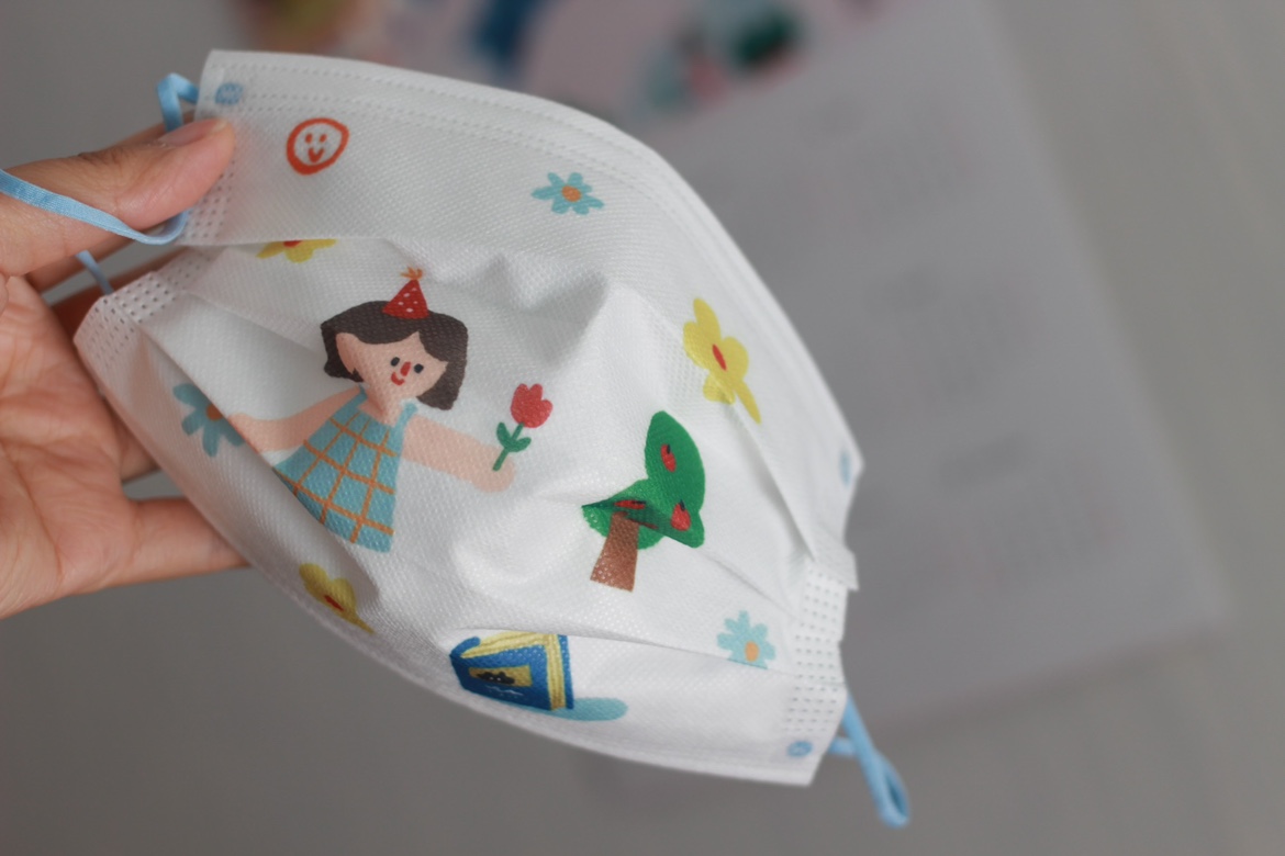 (Baba Ball) Original Cute Disposable Protective Mask