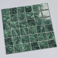 48 Имитация большой цветочный зеленый камень