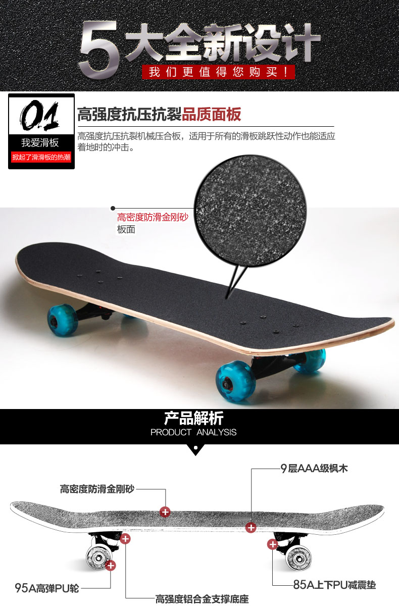 Planche à roulettes DCHONG   - Ref 2596166 Image 16