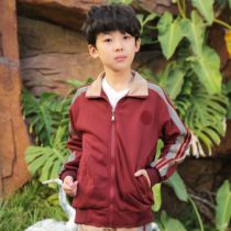 Dongguan City Dalingshan Town Primary School uniform Autumn and winter clothing cotton autumn and winter trousers jacket school uniform set