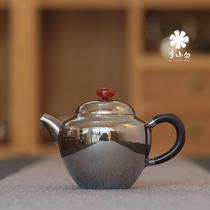 Li Xiaosilver pot pure silver 9999 tea silver pot pure silver bubble tea tea silver pot burning water silver pot