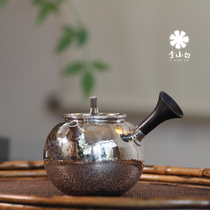  Li Xiaobai Silver Pot Sterling silver 9999 Tea making silver pot Sterling silver Tea making Silver pot Tea making Silver pot Boiling silver pot