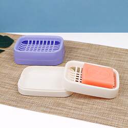 Soap Dish for Student Dormitory Bathroom, Draining, for College Freshmen, Travel, Portable, Home Use