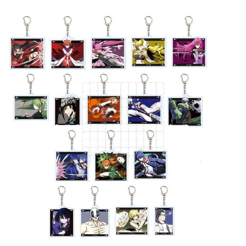 Slain Red-Eyed Demon 01-02 Tazmi Maiman Chelsea Esdeath Black-Eyed Acrylic Keychain