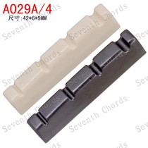 Alice four-string electric bass upper string pillow bass front pillow 4-string bass pillow Bridge 42*6*9 black and white