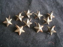 A8771 Republic of China front and rear collar badges shoulder buckles 10 five-star logos good condition