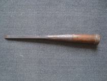 E0262 - A rare fine old tool of the Renminbi steel shank flat shovel