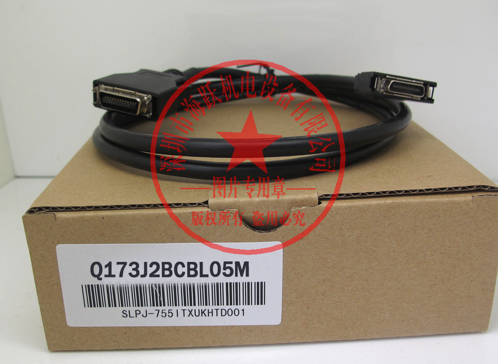 Mitsubishi Q Series PLC Communication Line Q173J2BCBL05M Length 0 5 m domestically produced alternatives tested