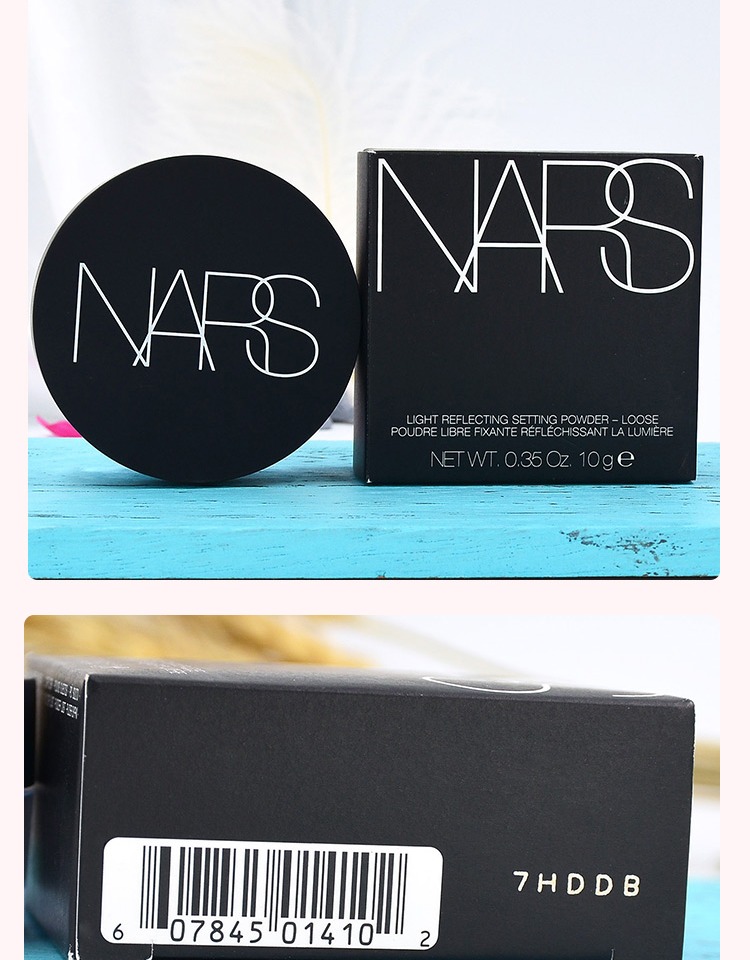 靓 妆 妆 NARS ánh sáng khỏa thân bột trong suốt sáng trang điểm mật ong kiểm soát bột dầu vận chuyển khuyến mãi truy cập phấn phủ pond