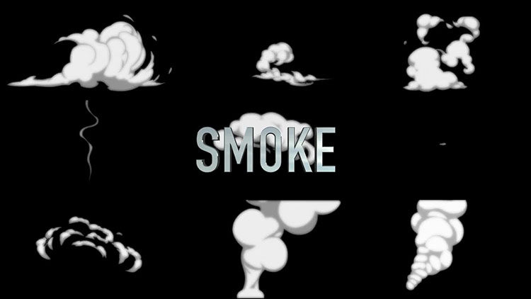 Final Cut Pro X 插件 94个火光闪电烟雾枪爆炸动画漫画卡通MG动画元素 for FCPX