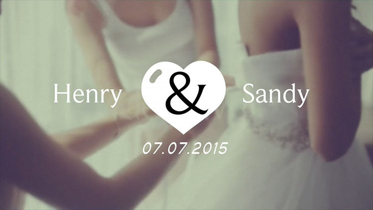 Final Cut Pro X 插件 10组时尚花纹生长婚礼名字日期标题 第三季