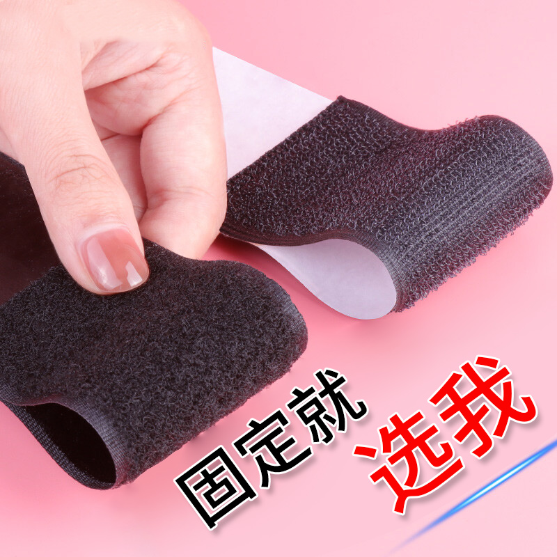 Curtain with back adhesive magic with strong hook self-stick window door and curtain stick paste button to maternal adhesion
