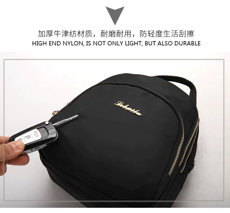 Thời trang đa năng vai nhỏ túi nữ Messenger túi mini vai nhỏ túi nữ túi xách nylon đơn giản