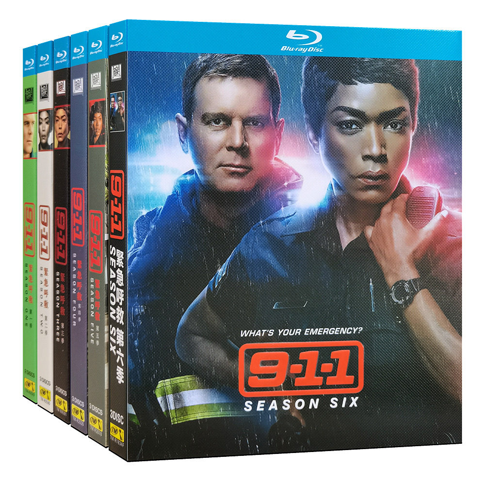 Blue Light European TV Series Emergency Rescued 1-6 Season 1-96 Full Set BD disc Optical English medium character-Taobao