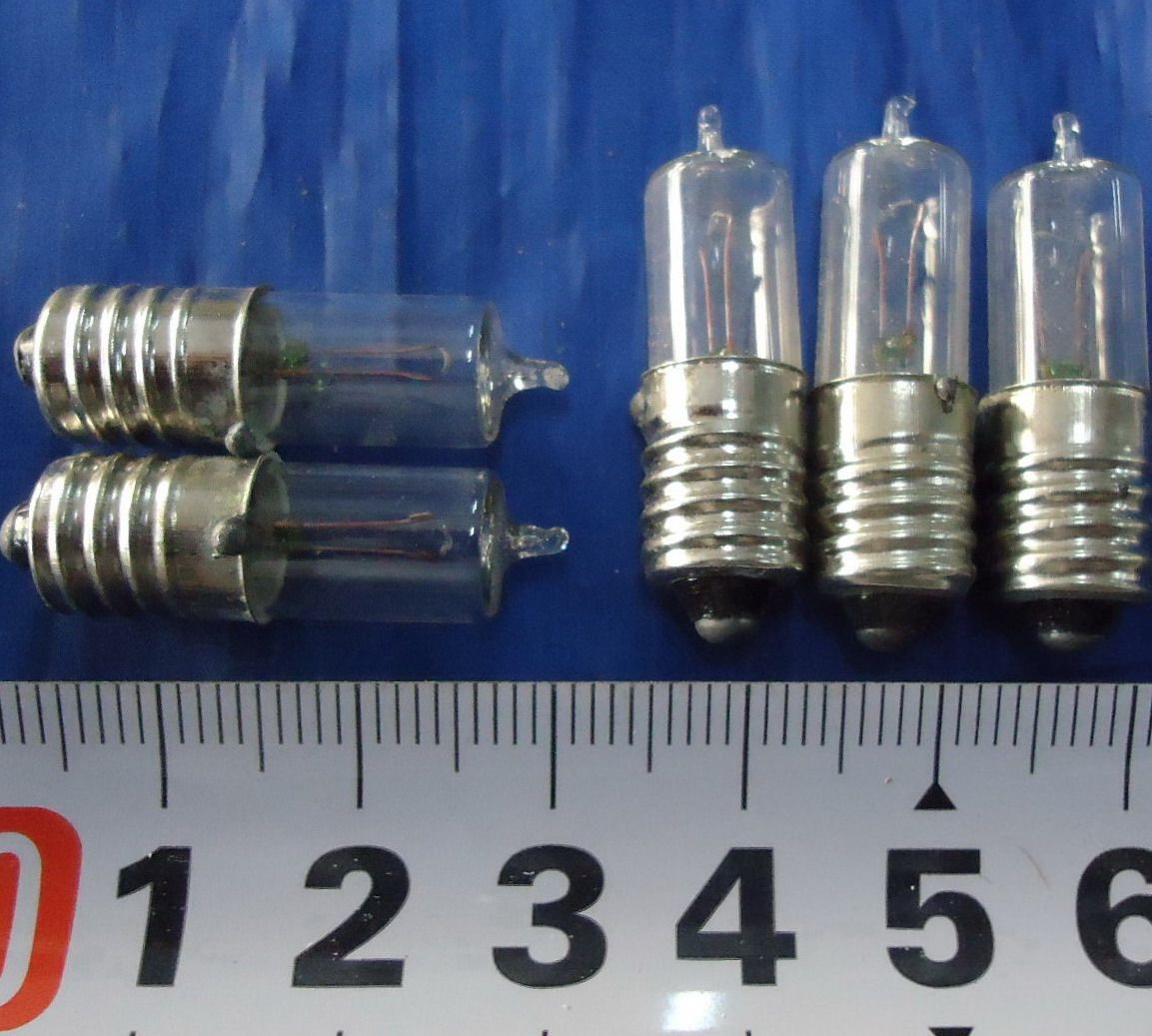 Mine Bulb Hand Light Halogen Type Pointed Ro Snail E10 4V 8V 0 8V 7A